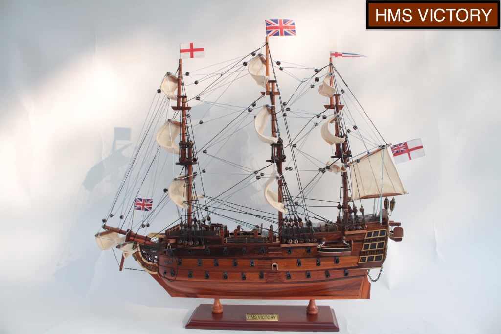 Mô Hình Thuyền Chiến Hạm Hoàng Gia HMS Victory Tàu Cổ Chiến Hạm Anh Quốc Hàng Xuất Khẩu Gỗ Căm Xe Thân 80cm Showroom Tàu Thuyền Mô Hình Quà #25 Mô Hình Thuyền Chiến Hạm Hoàng Gia HMS Victory Tàu Cổ Chiến Hạm Anh Quốc Hàng Xuất Khẩu Gỗ Căm Xe Thân 80cm Showroom Tàu Thuyền Mô Hình Quà